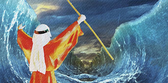 Beshala’h: quando abbiamo le spalle al Muro, con la Fede possiamo dividere le acque del&nbsp;Mare